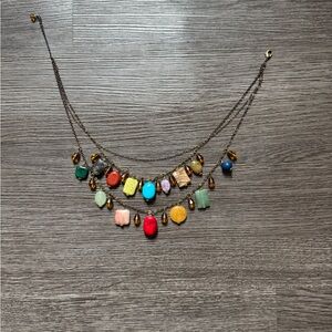 Multicolor Gemstone Necklace